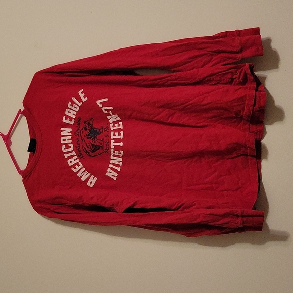 SALE! Vintage American Eagle Long Sleeve T-Shirt - Parks and Rec - Picture 1 of 5